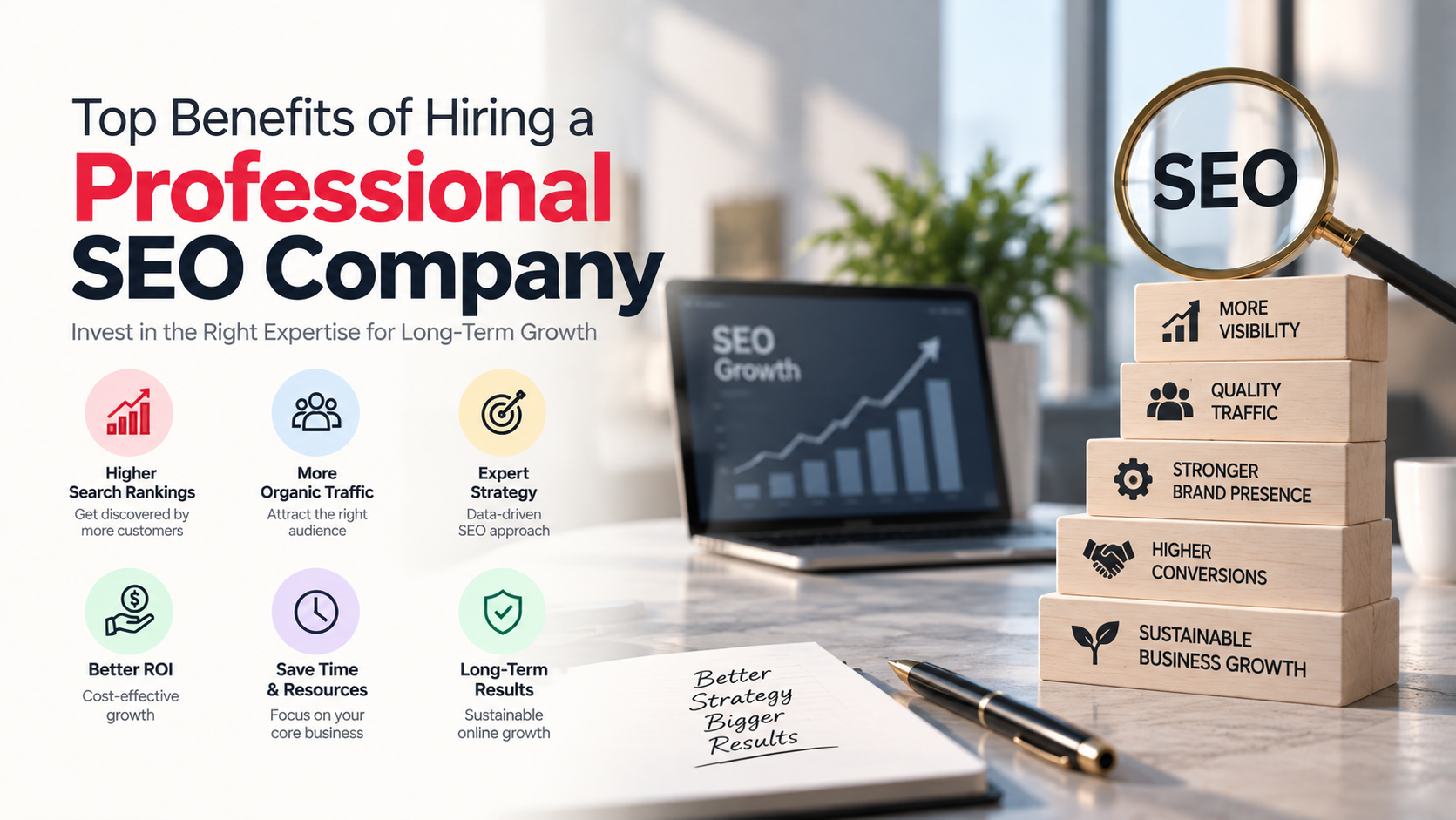 Top Benefits of Hiring a Professional SEO Company